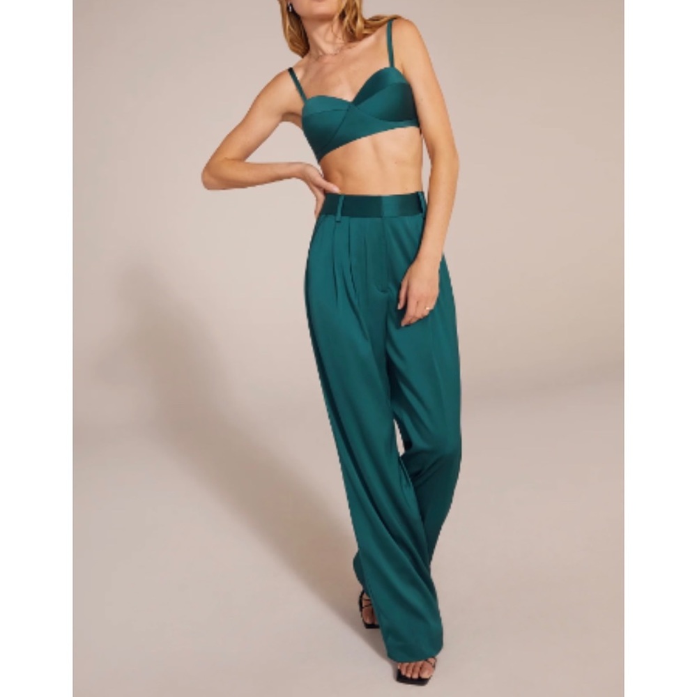 Favorite Daughter SATIN FAVORITE PANT Size 10